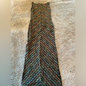 Vintage 90s Urban Outfitters Lip Gloss midi sheath dress